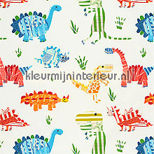 Jolly jurassic cortinas Harlequin Mariposas Pjaros 