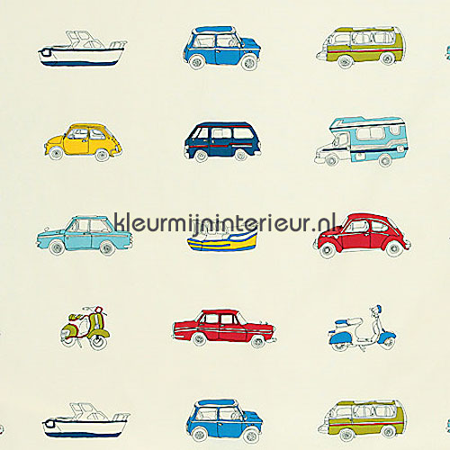 go go retro curtains go go retro 3232 Cars - Transport Harlequin