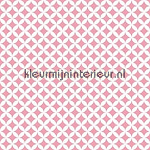 Retro roze pellicole autoadesive Gekkofix Gekkofix-collectie 13468