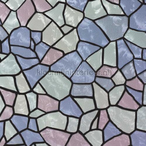 Gekleurd glas in lood self adhesive foil 11-2265 colored designs Patifix