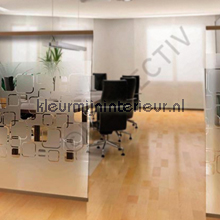 Decoratieve professionele raamfolie klebefolie Reflectiv statisch 
