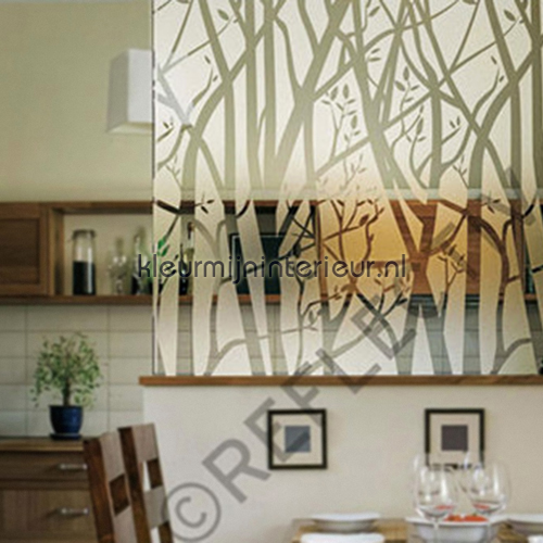 Decoratieve professionele raamfolie plakfolie INT 530 152 cm breed dessins Reflectiv