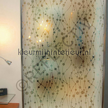 Decoratieve professionele raamfolie klebefolie Reflectiv statisch 