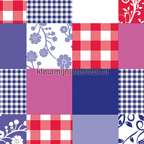 Patchwork selvklaebende plast 11983 Room set photo's Gekkofix