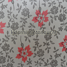 Grijs roze bloemetjes plakfolie 200-2270 aanbieding plakfolie DC-Fix