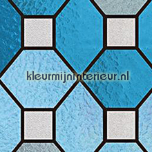 Stevige kwaliteit Glas in lood blauw lmina adhesiva Patifix para ventanas esttico 