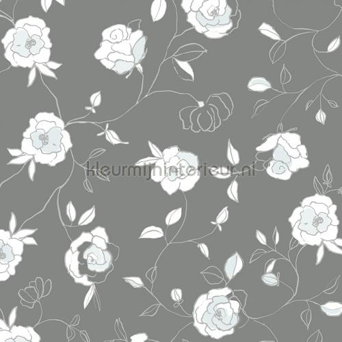 rozen mint groen table covering flowers Kleurmijninterieur