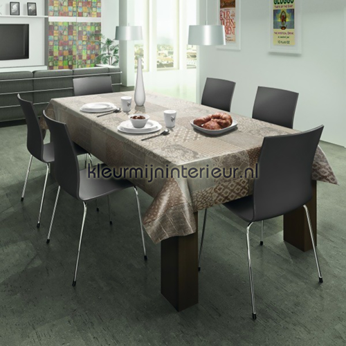 Trendy chic table covering patchwork Dutch Wallcoverings