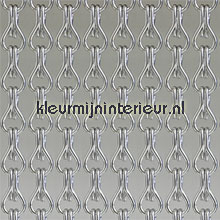 kleine schakels zilver vliegengordijnen Aluminium ketting Uni