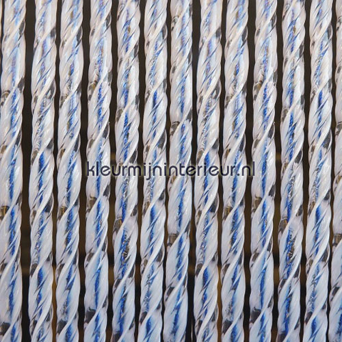 bali blauw cortinas de tiras hilo de PVC