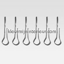 100 halve haken tende per porte Hooks