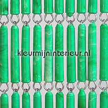 groen gevlamd recht cortinas de tiras plastic tube plane straight