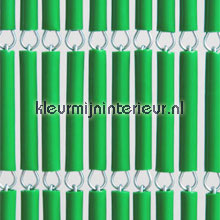 Halve hulzen groen 100-stuks cortinas de tiras Whole sleeves 