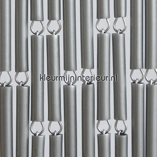 zilver verspringend tende per porte pvc uni