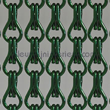 Aluminium groen tende per porte pvc lamel 