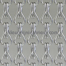 Aluminium zilver tende per porte pvc lamel 