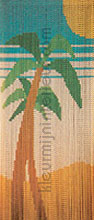 Palmen rideaux de porte pvc lamel 