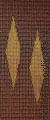 twee ruiten fly curtains wood look