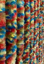Kattenstaart multicolor fly curtains synthetic thread 